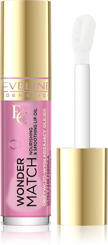 Eveline Cosmetics Wonder Match Nourishing Lip Oil Color 02 Delicate Rose 5 Ml