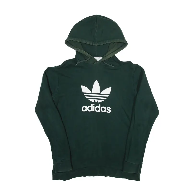 ADIDAS 2018 Hoodie Green Pullover Mens M