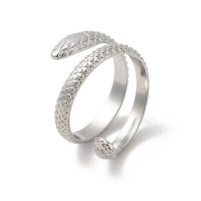 Non-Tarnish 304 Stainless Steel Cuff Rings for Women