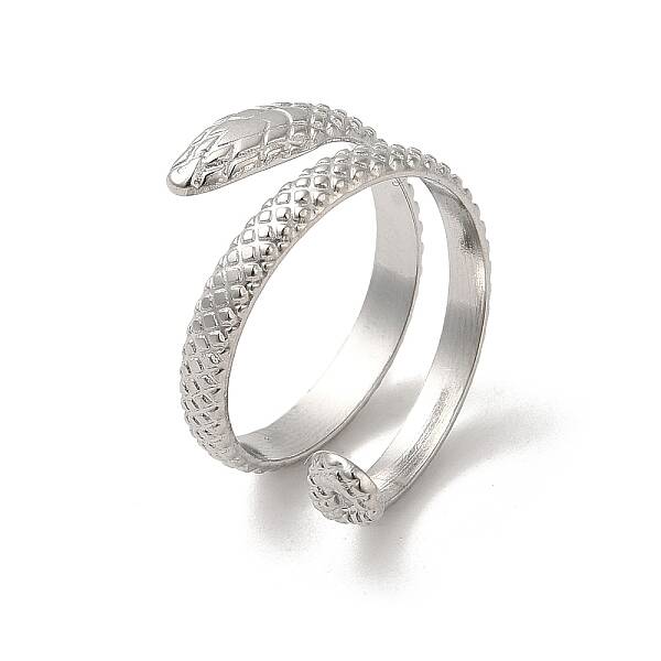 Non-Tarnish 304 Stainless Steel Cuff Rings for Women