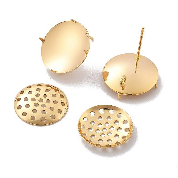 Brass Studs Earring Findings