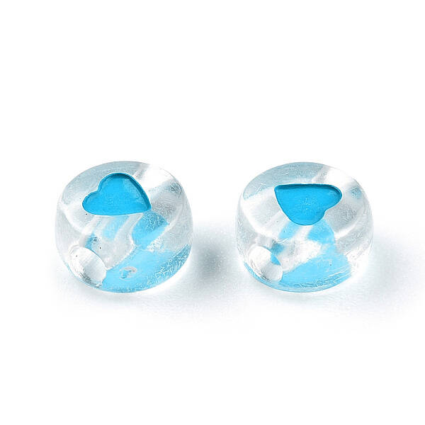 Transparent Acrylic Enamel Beads