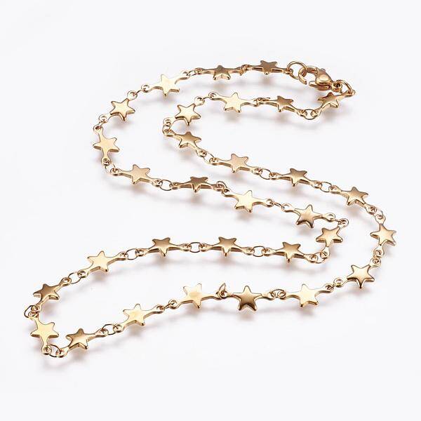 304 Stainless Steel Chain Necklaces