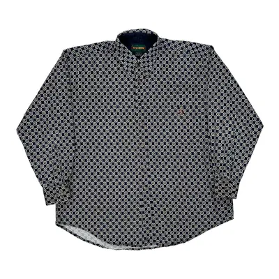 Ivy Crew Graphic Shirt - XL Blue Cotton