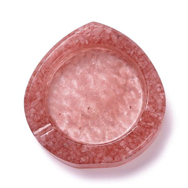 Natural Rose Quartz Ashtray