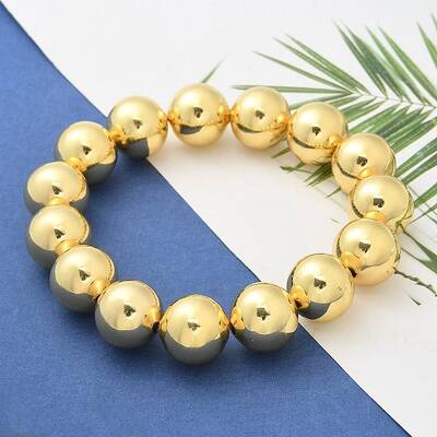 Brass Beaded Sretch Bracelets for Women