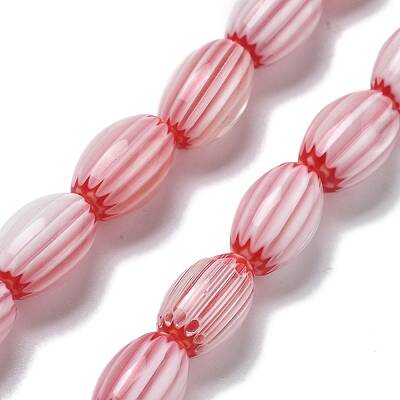 Handmade Millefiori Lampwork Beads Strands