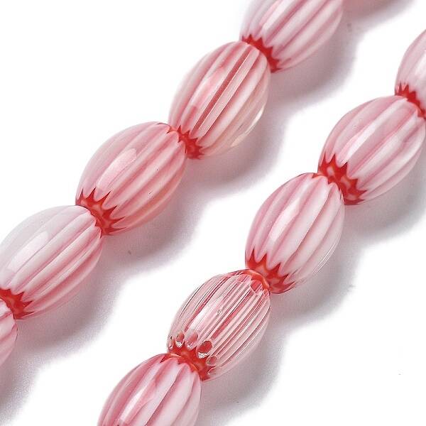 Handmade Millefiori Lampwork Beads Strands