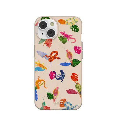 Seashell Into the Tropics iPhone 14/16e Case