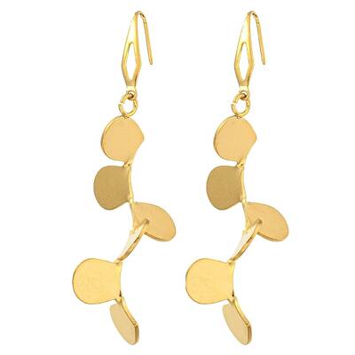 Ion Plating(IP) 304 Stainless Steel Earrings for Women