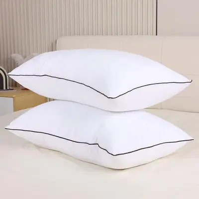 Ufist standard-sized hotel-style sleeping pillows;  lightweight, soft, and quick to rebound.  pillows provide support for the...