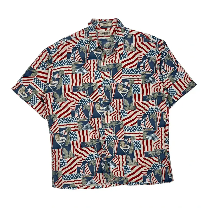 Campia Moda Hawaiian Shirt - XL Multicoloured Viscose