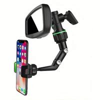 Universal Car Rearview Mirror Phone Holder for Fall Gift, Multifunctional 360 Degree Rotatable Car Phone Stand, Multipurpose...