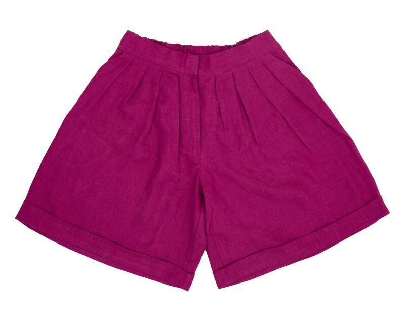 Slow fashion women sorts - Raspberry | Size: S