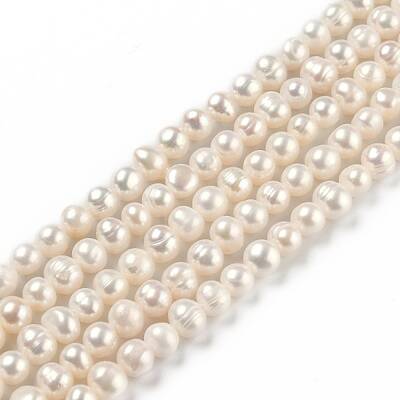 Natural Cultured Freshwater Pearl Beads Strands