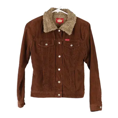 Age 13-14 Fostermoon Cord Jacket - Large Brown Cotton