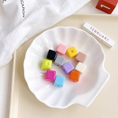 Opaque Acrylic Beads