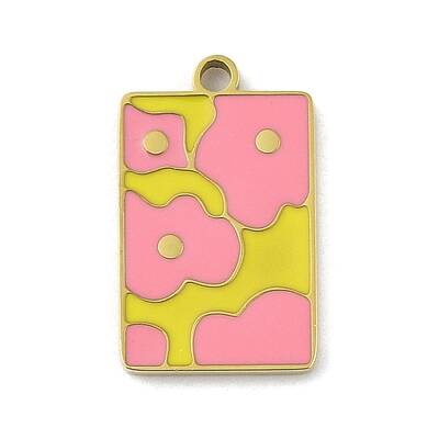304 Stainless Steel Enamel Pendants