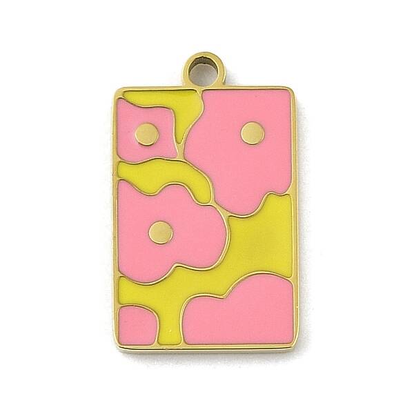 304 Stainless Steel Enamel Pendants