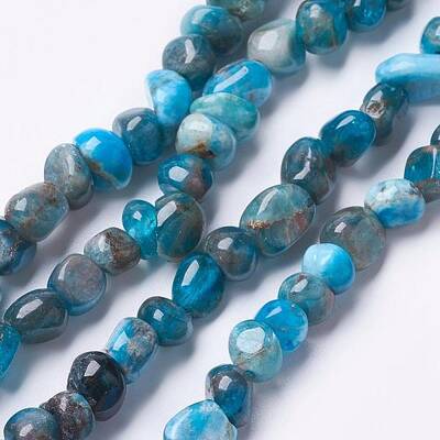 Natural Apatite Beads Strands