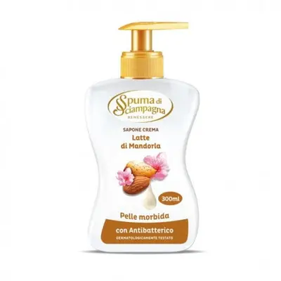 Spuma Di Sciampagna Almond Milk Cream Soap 300 ml