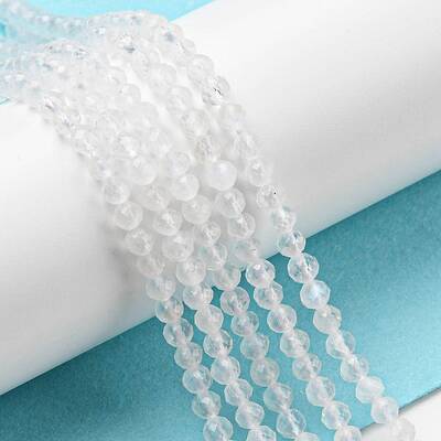 Natural Rainbow Moonstone Beads Strands