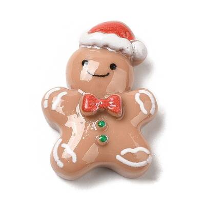 Christmas Theme Opaque Resin Cabochons
