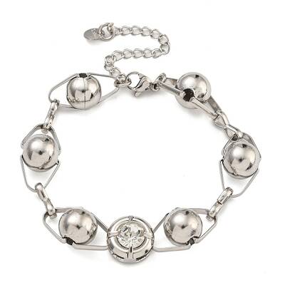 304 Stainless Steel Link Chain Bracelets