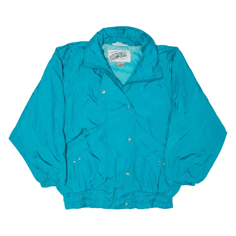 PROFILE Insulated Shell Jacket Blue Nylon 90s Womens M