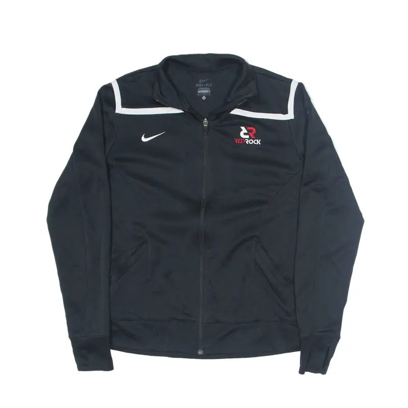 NIKE Dri-Fit Track Jacket Black Womens M