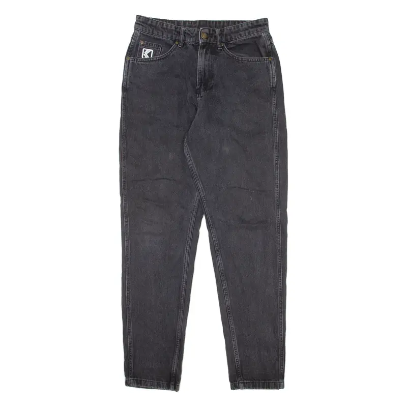 KARL KANI Mens Jeans Black Regular Tapered W29 L31
