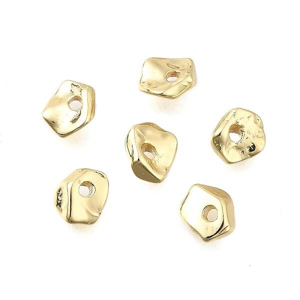Nuggets Brass Beads