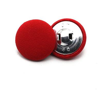 1-Hole Cloth Metal Buttons