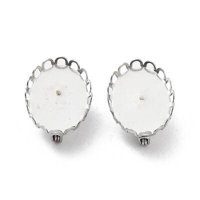 Non-Tarnish 304 Stainless Steel Brooch Base Settings