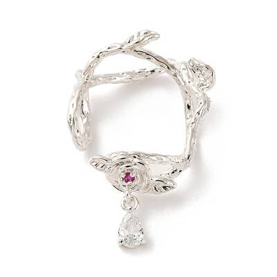 Brass Micro Pave Cubic Zirconia Findings
