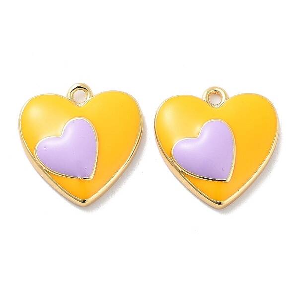 Brass Enamel Pendants