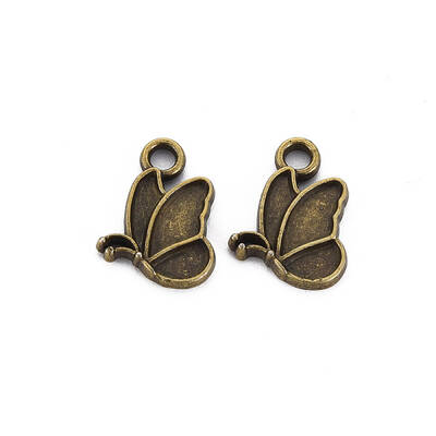 Tibetan Style Alloy Charm Enamel Settings