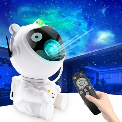 WEDEESUN Astronaut Galaxy Projector,Dreamy Christmas & birthday gift,Creates a magical LED nebula night sky,perfect for bedro...