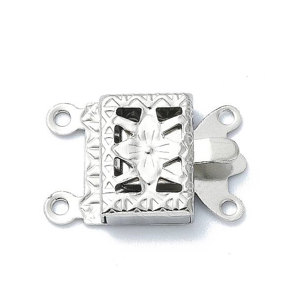 Non-Tarnish 304 Stainless Steel Box Clasp