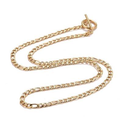 Ion Plating(IP)  304 Stainless Steel Chain Necklaces