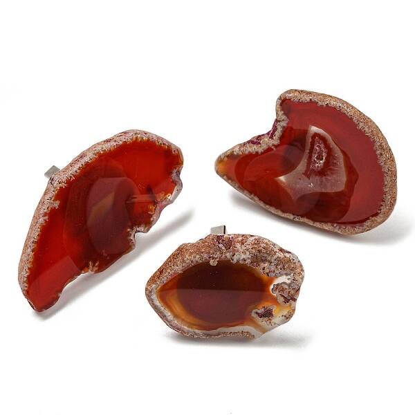 Dyed & Heatsd Natural Agate Slice USB Night Light Decoration