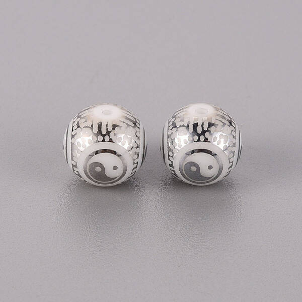 Electroplate Glass Beads