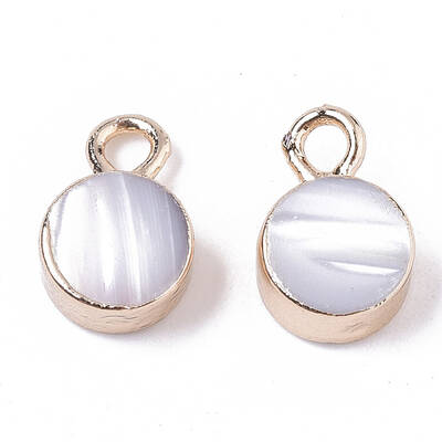 Natural Freshwater Shell Charms