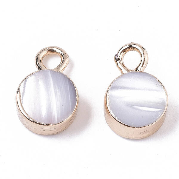 Natural Freshwater Shell Charms