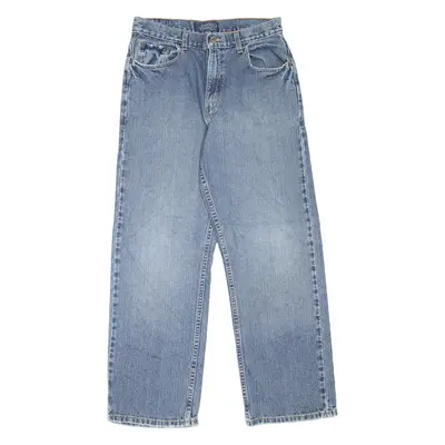 LEVI'S Signature Boys Jeans Blue Loose Straight Stone Wash W28 L28