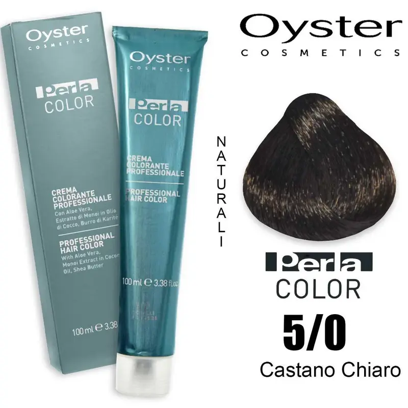 Tinta Per Capelli Oyster Perlacolor 100 Ml 5/0