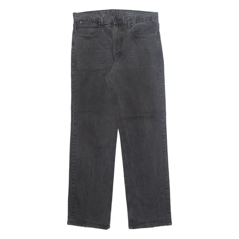 LEVI'S 511 Mens Trousers Grey Regular Straight W34 L34