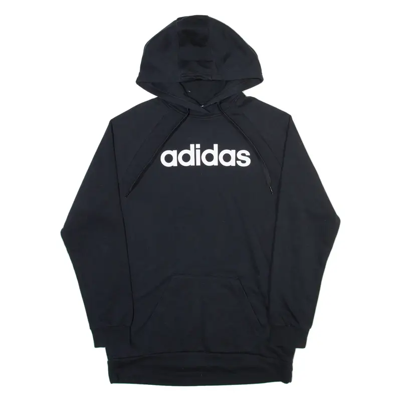 ADIDAS Womens Black Hoodie S