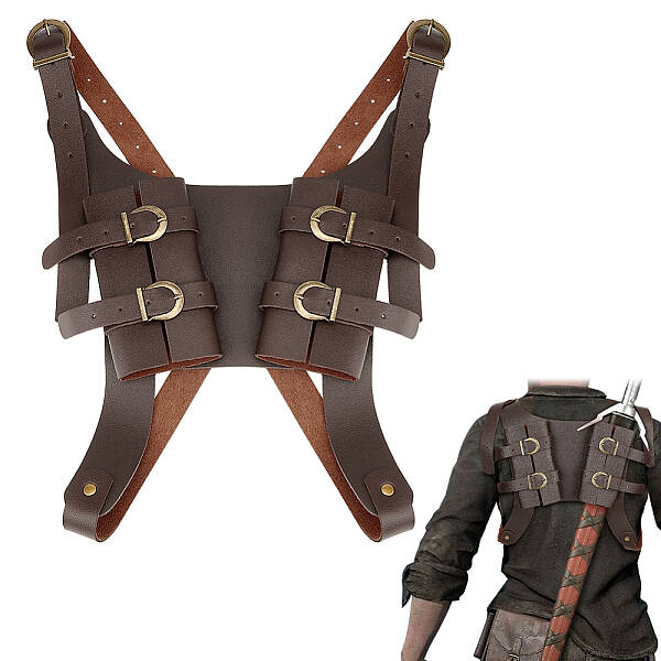 PU Leather with Alloy Fencing Sheath