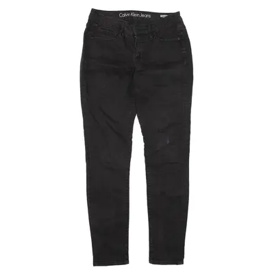 CALVIN KLEIN Jeans Black Denim Slim Skinny Womens W30 L32